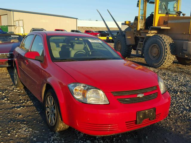 1G1AD5F5XA7119491 - 2010 CHEVROLET COBALT 1LT RED photo 1