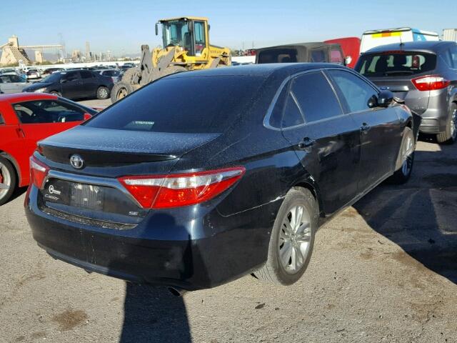 4T1BF1FK0FU036578 - 2015 TOYOTA CAMRY LE BLACK photo 4