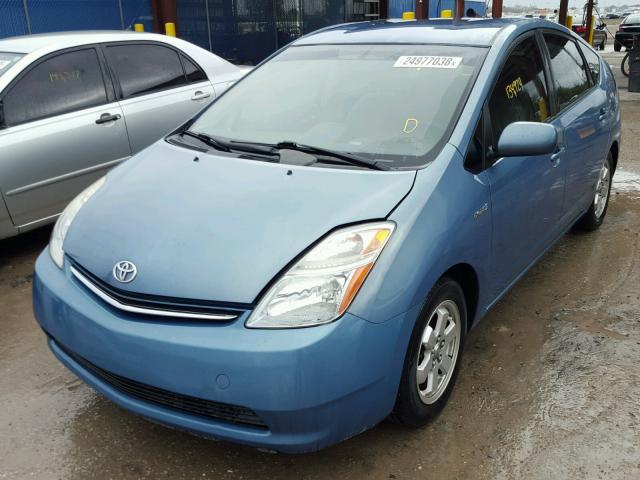 JTDKB20U687764620 - 2008 TOYOTA PRIUS BLUE photo 2