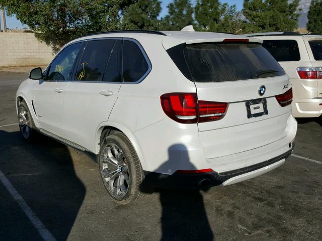 5UXKR2C54F0H39190 - 2015 BMW X5 SDRIVE3 WHITE photo 3