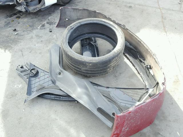 5YJSA1E45FF101875 - 2015 TESLA MODEL S Կարմիր լուսանկար 9