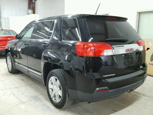 2GKALMEK9D6326829 - 2013 GMC TERRAIN SL BLACK photo 3