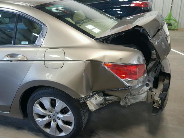 1HGCP26739A089841 - 2009 HONDA ACCORD EX GOLD photo 9