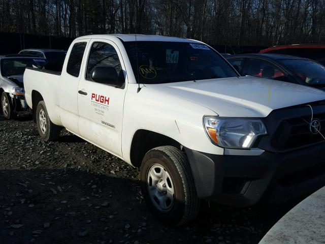 5TFTX4CN2EX043096 - 2014 TOYOTA TACOMA ACC WHITE photo 1