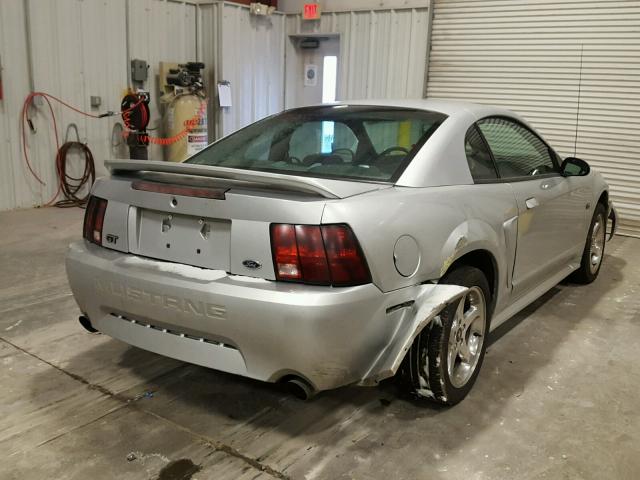 1FAFP42X2YF173895 - 2000 FORD MUSTANG GT SILVER photo 4