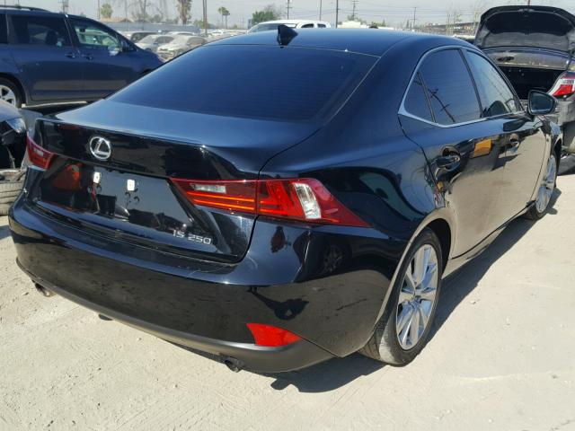 JTHBF1D2XE5040880 - 2014 LEXUS IS 250 BLACK photo 4