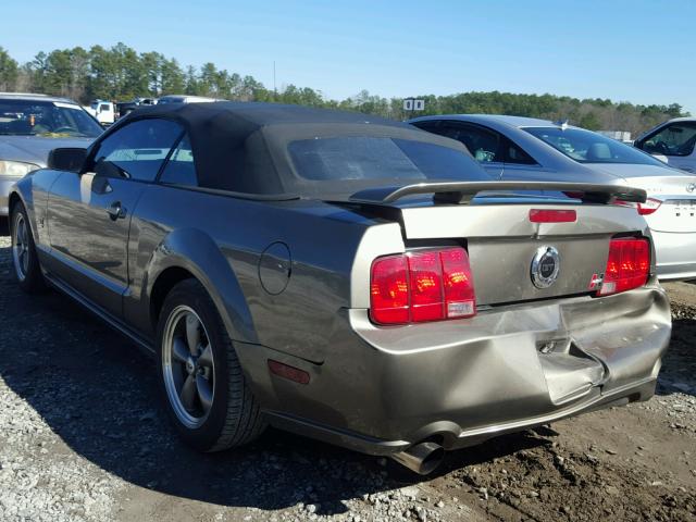 1ZVHT85H455201592 - 2005 FORD MUSTANG GT GRAY photo 3