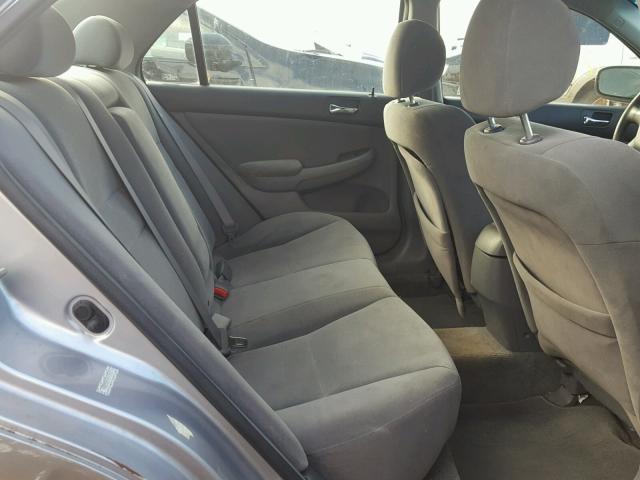 1HGCM56476A176122 - 2006 HONDA ACCORD LX SILVER photo 6