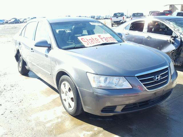 5NPET46C09H538705 - 2009 HYUNDAI SONATA GLS GRAY photo 1