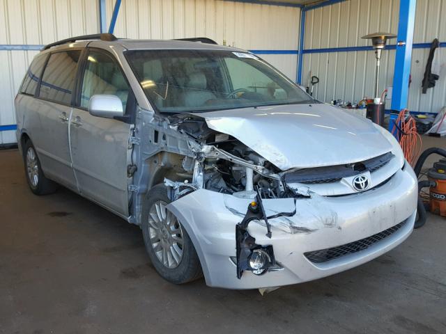 5TDZK22C47S012552 - 2007 TOYOTA SIENNA XLE SILVER photo 1