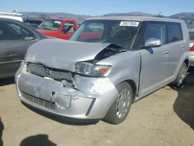 JTLKE50E991066531 - 2009 TOYOTA SCION XB 银色 照片 2