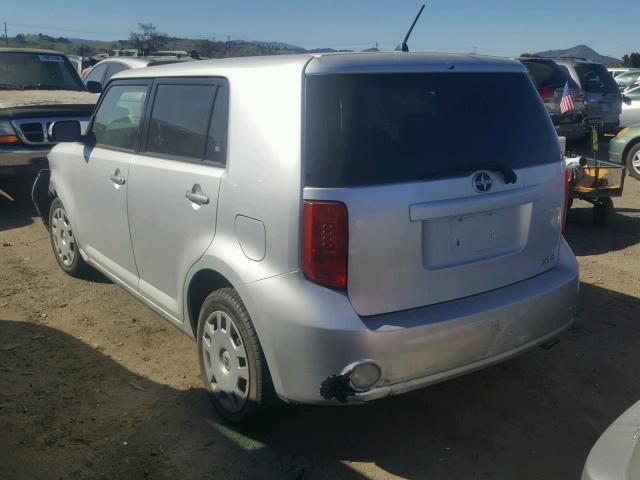 JTLKE50E991066531 - 2009 TOYOTA SCION XB SILVER photo 3