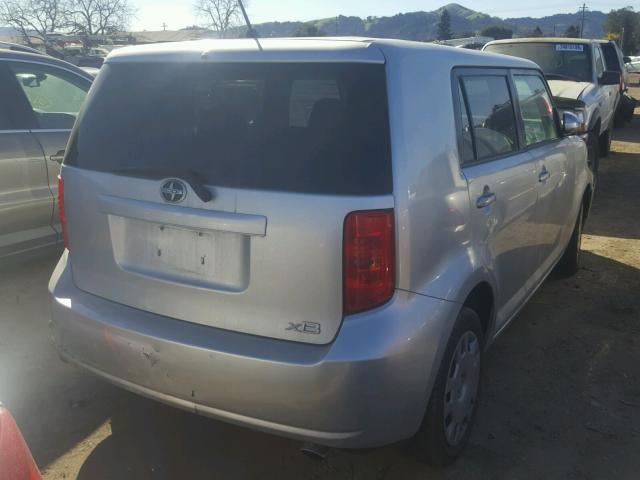JTLKE50E991066531 - 2009 TOYOTA SCION XB 银色 照片 4