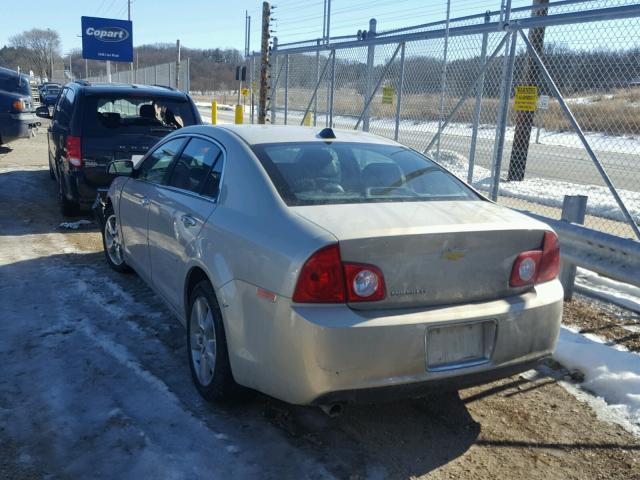 1G1ZD5EU8CF126217 - 2012 CHEVROLET MALIBU 2LT GOLD photo 3