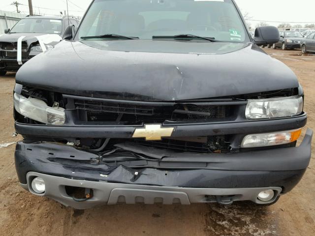 1GNEK13TX5R123231 - 2005 CHEVROLET TAHOE K150 BLACK photo 7