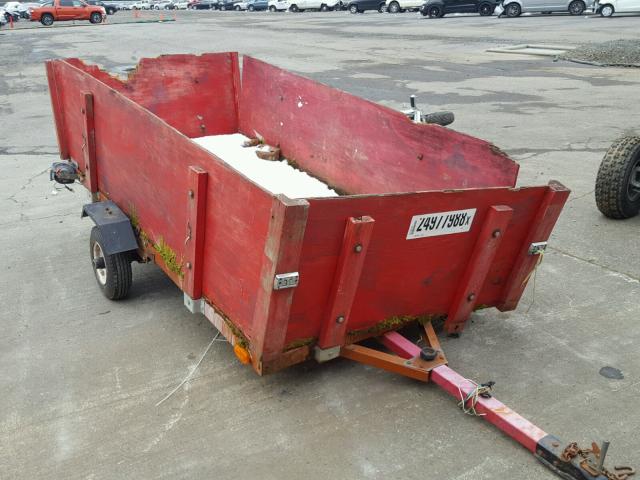N0V1N24977988 - 2004 UTILITY TRAILER RED photo 1