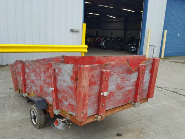 N0V1N24977988 - 2004 UTILITY TRAILER RED photo 3