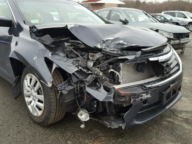 1N4AL3AP3DC129160 - 2013 NISSAN ALTIMA 2.5 GRAY photo 9