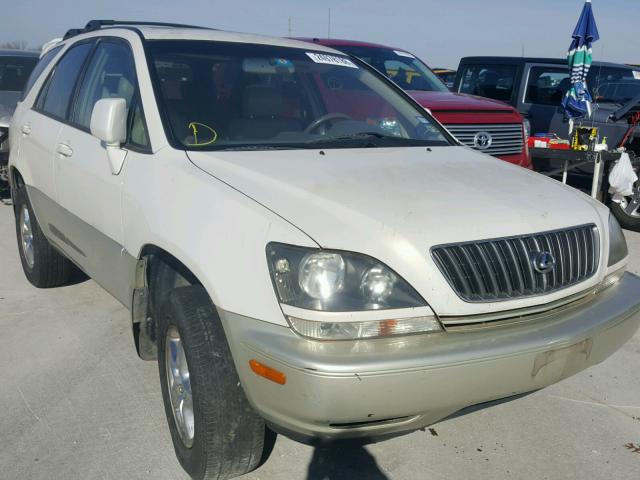 JT6GF10U1Y0069305 - 2000 LEXUS RX 300 WHITE photo 1