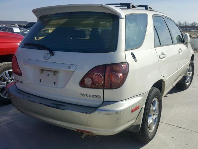 JT6GF10U1Y0069305 - 2000 LEXUS RX 300 WHITE photo 4