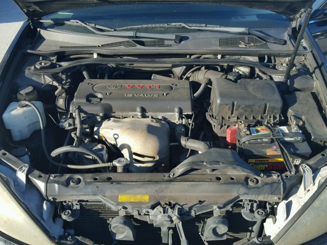 4T1BE32K72U086666 - 2002 TOYOTA CAMRY LE BLACK photo 7