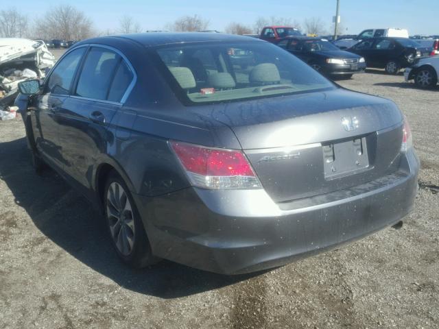 1HGCP2F38AA035341 - 2010 HONDA ACCORD LX GRAY photo 3