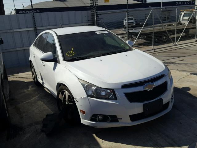 1G1PG5S97B7309146 - 2011 CHEVROLET CRUZE LT WHITE photo 1