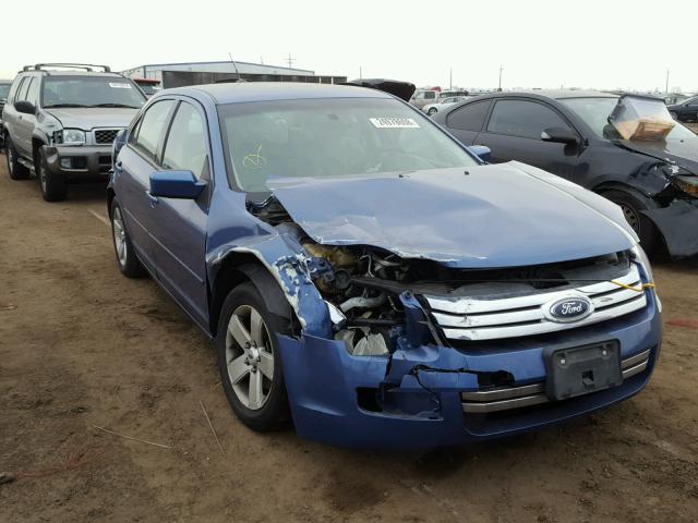 3FAHP07Z69R166089 - 2009 FORD FUSION SE BLUE photo 1