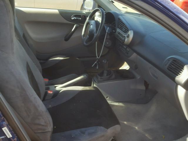 JHMZE13751T000355 - 2001 HONDA INSIGHT BLUE photo 5