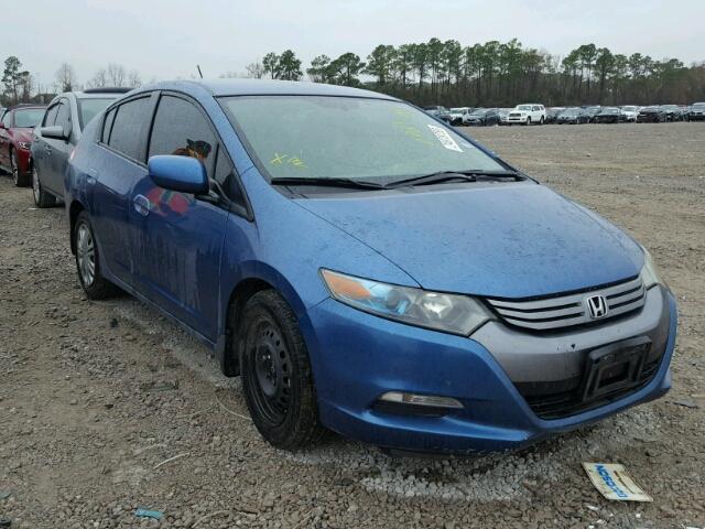 JHMZE2H54AS024259 - 2010 HONDA INSIGHT LX BLUE photo 1