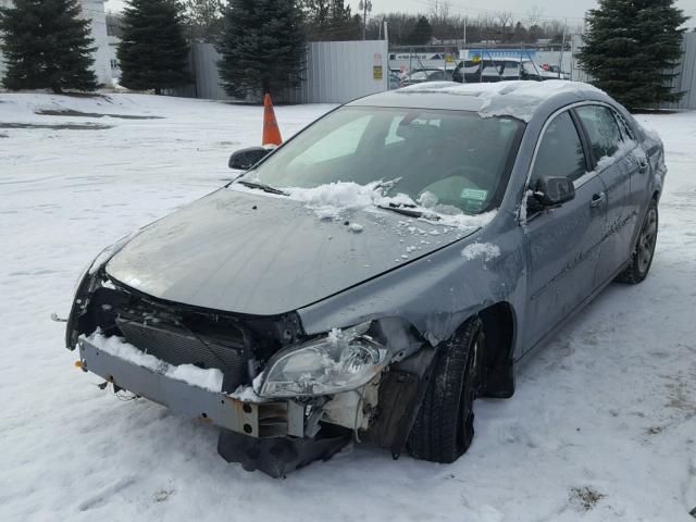 1G1ZG57B294185884 - 2009 CHEVROLET MALIBU LS BLUE photo 2