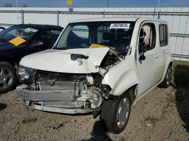 JN8AZ28R29T127373 - 2009 NISSAN CUBE BASE WHITE photo 2