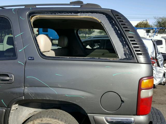 1GKEC13T42R216624 - 2002 GMC YUKON GRAY photo 9