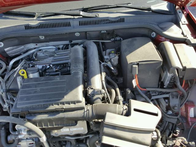 3VW2B7AJ7HM247881 - 2017 VOLKSWAGEN JETTA S 红色 照片 7