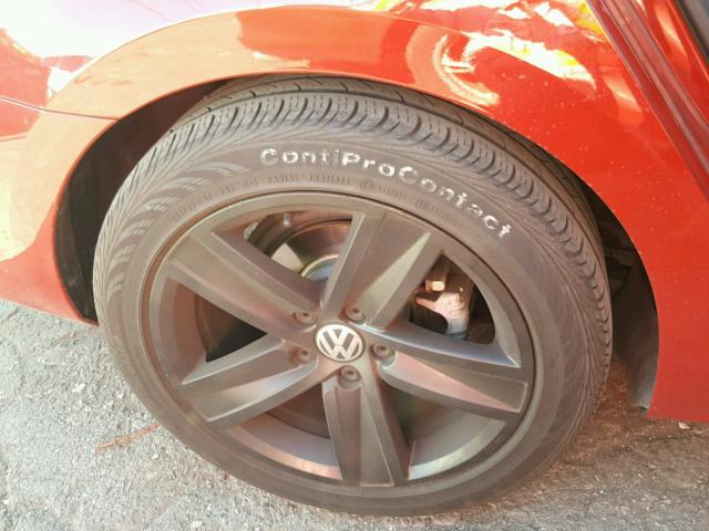 3VW2B7AJ7HM247881 - 2017 VOLKSWAGEN JETTA S 红色 照片 9