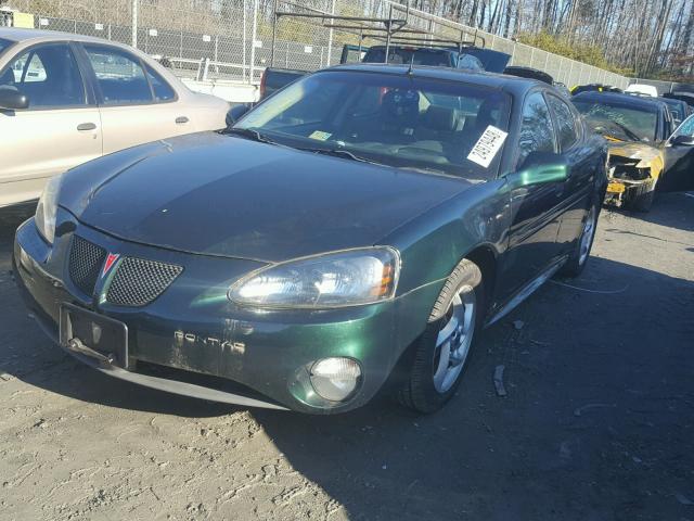 2G2WR524541135941 - 2004 PONTIAC GRAND PRIX GREEN photo 2