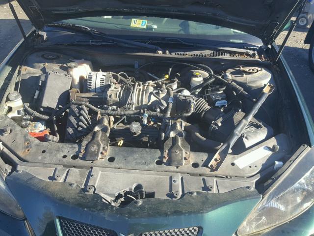 2G2WR524541135941 - 2004 PONTIAC GRAND PRIX GREEN photo 7
