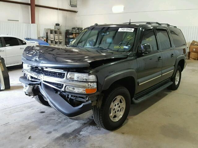 3GNEC16Z64G110648 - 2004 CHEVROLET SUBURBAN C GRAY photo 2