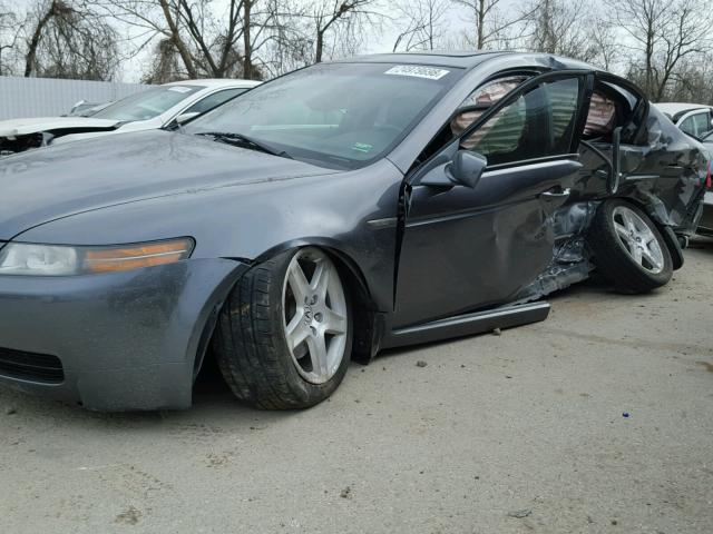 19UUA66256A066428 - 2006 ACURA 3.2TL GRAY photo 10