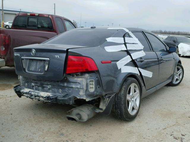 19UUA66256A066428 - 2006 ACURA 3.2TL GRAY photo 4