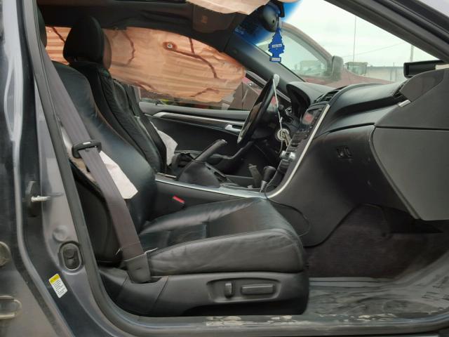 19UUA66256A066428 - 2006 ACURA 3.2TL GRAY photo 5