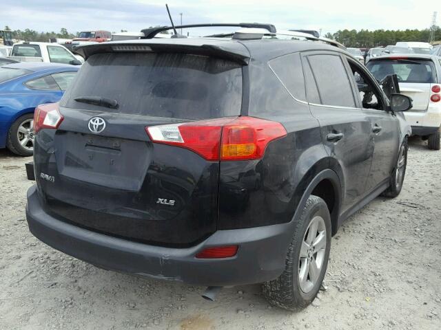 2T3WFREV1FW234802 - 2015 TOYOTA RAV4 XLE BLACK photo 4