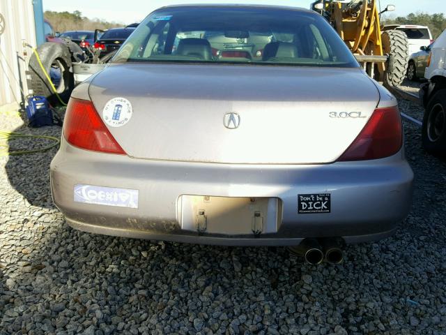 19UYA2256WL007063 - 1998 ACURA 3.0CL TAN photo 9