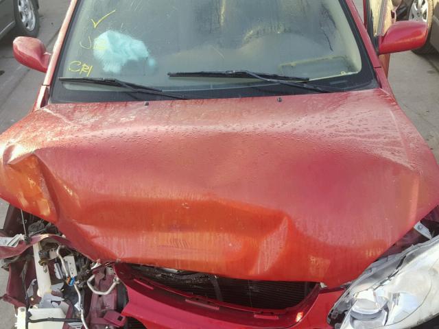 1NXBR38E84Z320001 - 2004 TOYOTA COROLLA CE RED photo 7