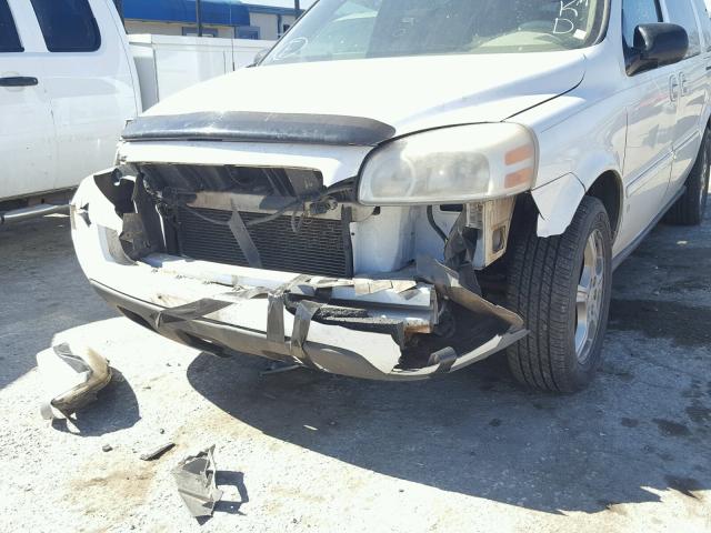 1GNDX33L56D171761 - 2006 CHEVROLET UPLANDER L WHITE photo 9