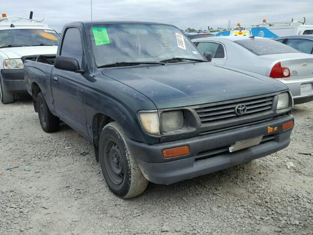 4TANL42N5TZ188572 - 1996 TOYOTA TACOMA GREEN photo 1