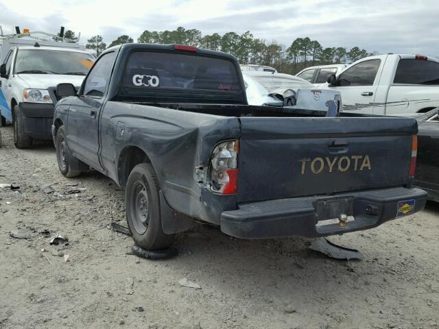 4TANL42N5TZ188572 - 1996 TOYOTA TACOMA GREEN photo 3