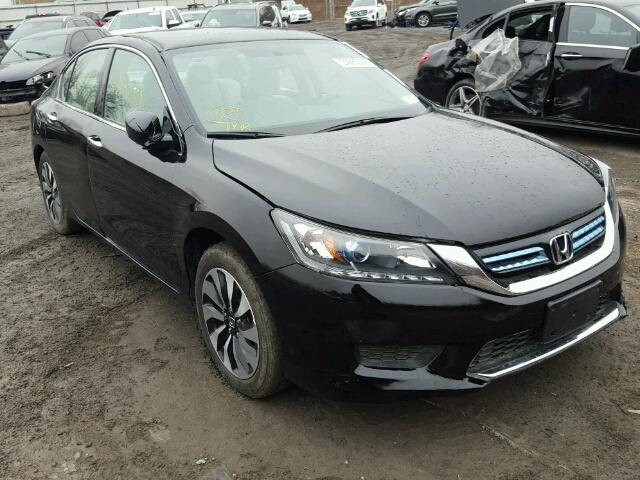 1HGCR6F37FA012688 - 2015 HONDA ACCORD HYB BLACK photo 1