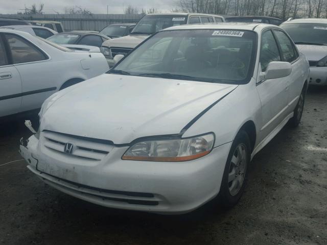 1HGCG56662A155698 - 2002 HONDA ACCORD EX WHITE photo 2