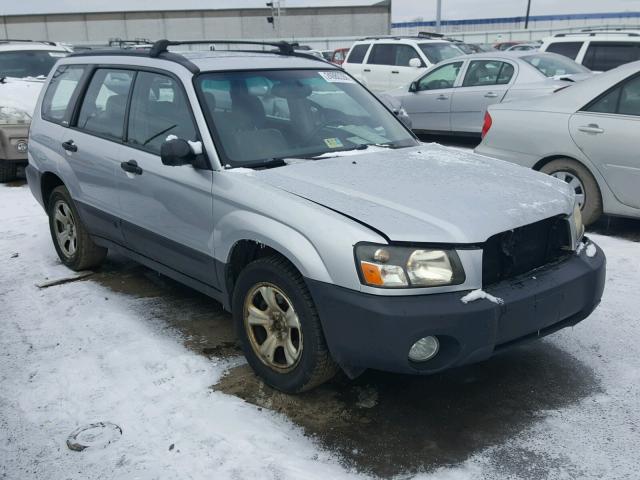 JF1SG63673H758355 - 2003 SUBARU FORESTER 2 SILVER photo 1